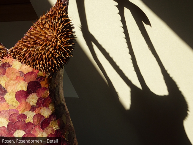 Blütenkleid - Rosen, Rosendornen