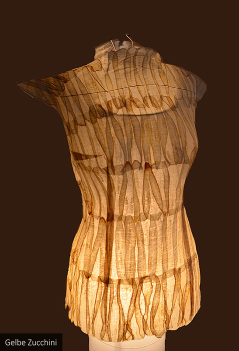 Blütenkleid - Gelbe Zucchini