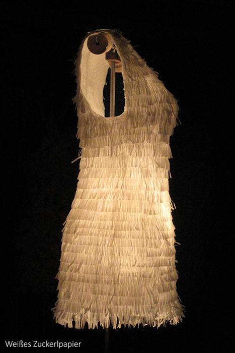 Papierkleid - Zuckerlpapier