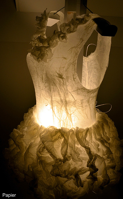 Papierkleid