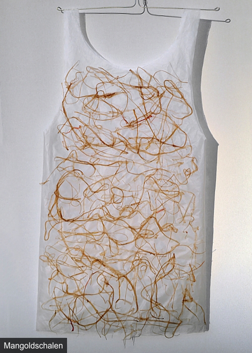 Hemd aus Japanpapier - Mangoldschalen