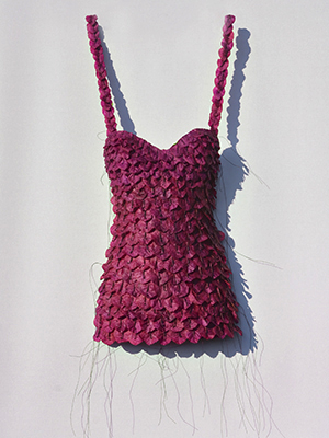 Elke Knauder - Ausstellung Blütenkleider