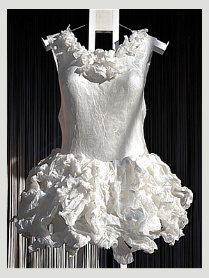 Papierkleid - Elke Knauder